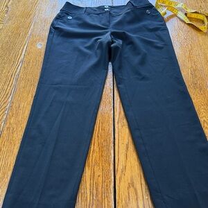 White House Black Market black Legacy style black pants. Size 0.
